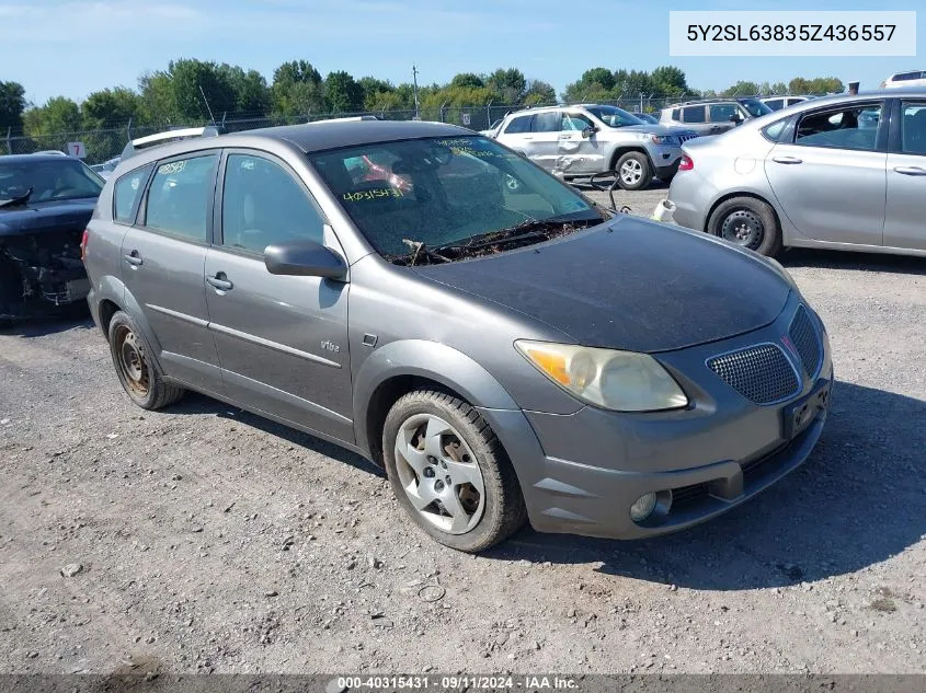 5Y2SL63835Z436557 2005 Pontiac Vibe