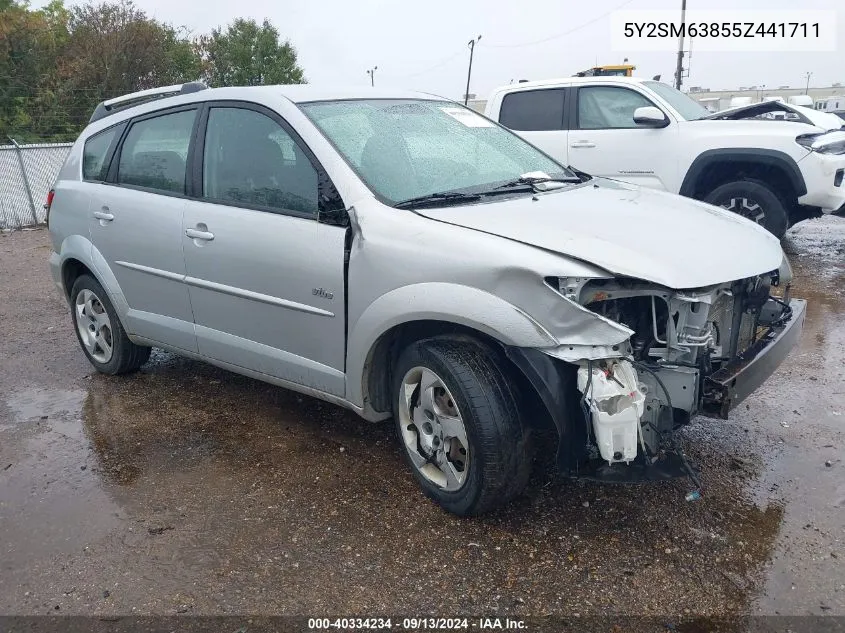 5Y2SM63855Z441711 2005 Pontiac Vibe