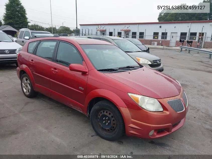 5Y2SL63855Z459127 2005 Pontiac Vibe