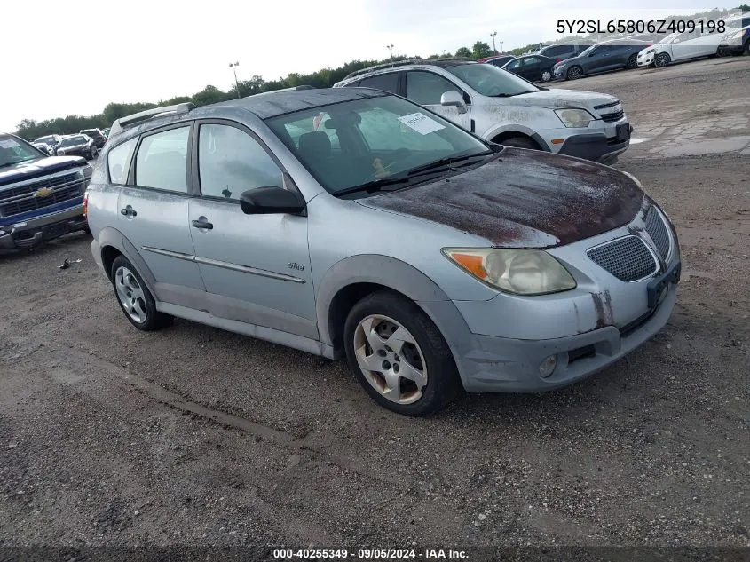 5Y2SL65806Z409198 2006 Pontiac Vibe