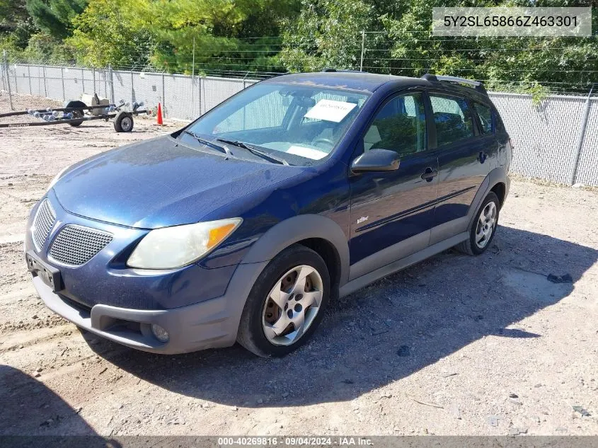 5Y2SL65866Z463301 2006 Pontiac Vibe