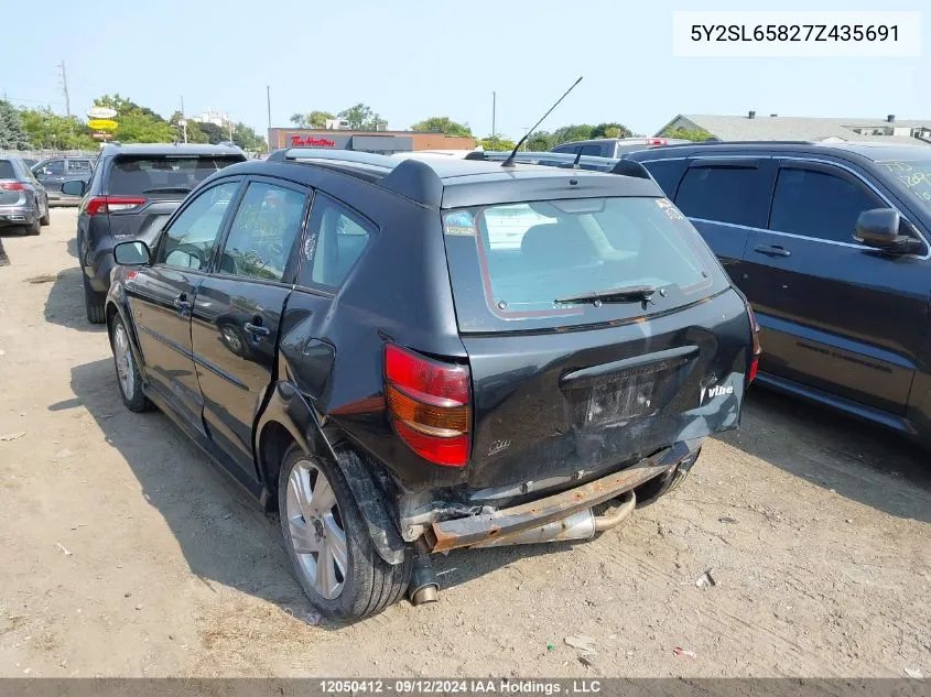 5Y2SL65827Z435691 2007 Pontiac Vibe