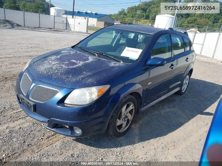 5Y2SL65897Z416264 2007 Pontiac Vibe