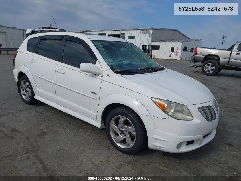 5Y2SL65818Z421573 2008 Pontiac Vibe