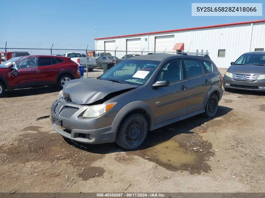 5Y2SL65828Z418066 2008 Pontiac Vibe