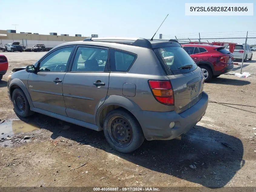 5Y2SL65828Z418066 2008 Pontiac Vibe