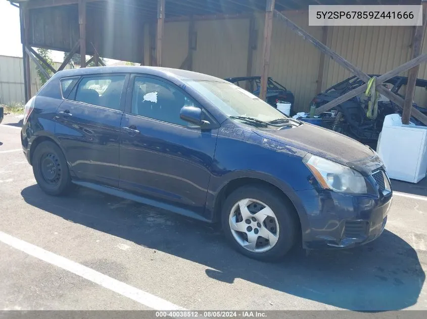 5Y2SP67859Z441666 2009 Pontiac Vibe