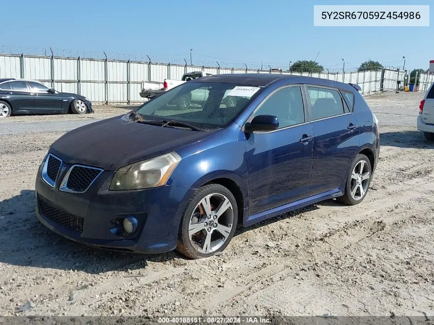 2009 Pontiac Vibe Gt VIN: 5Y2SR67059Z454986 Lot: 40188151