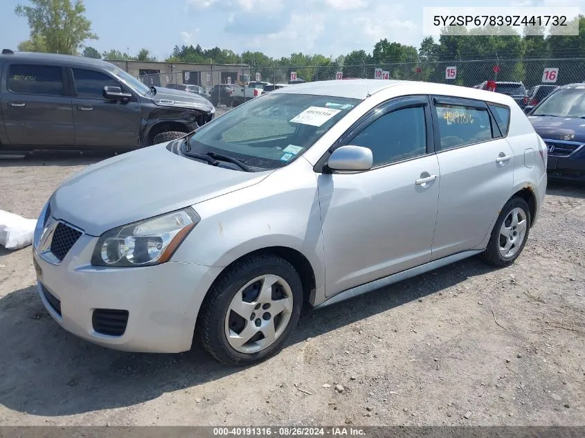 5Y2SP67839Z441732 2009 Pontiac Vibe