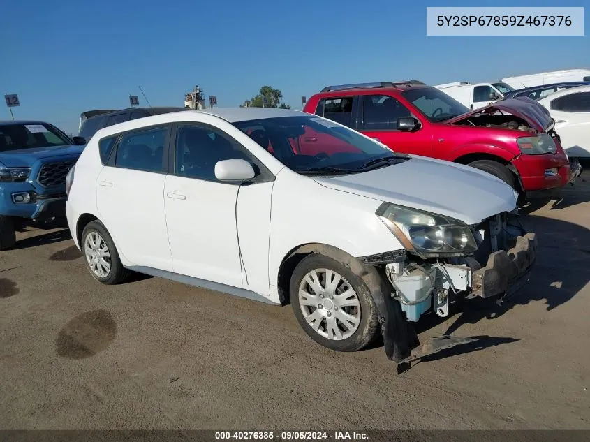 5Y2SP67859Z467376 2009 Pontiac Vibe