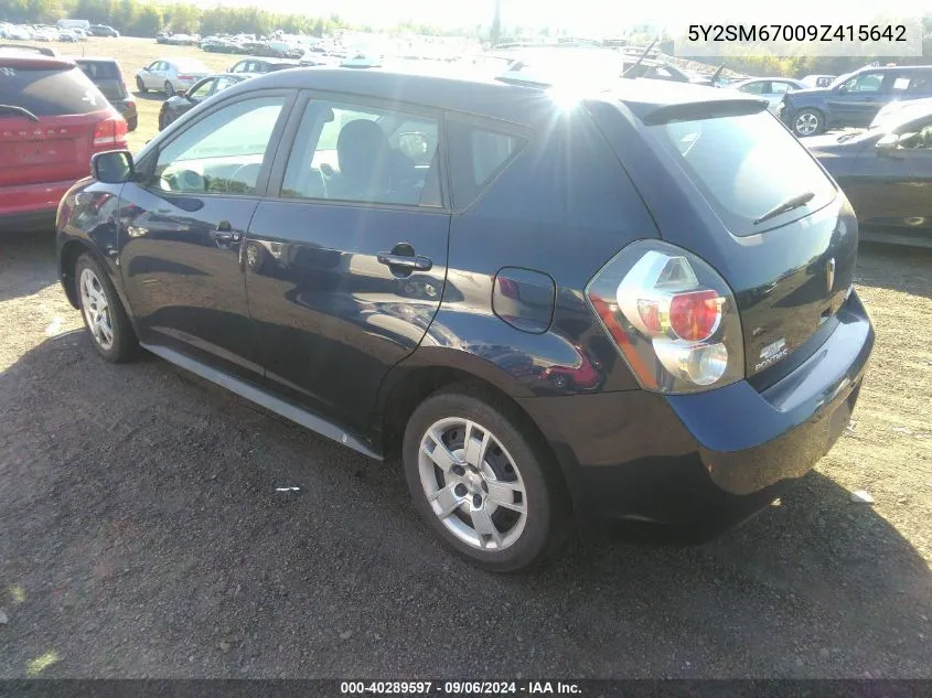 5Y2SM67009Z415642 2009 Pontiac Vibe