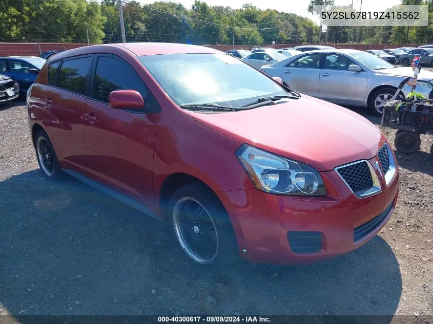 5Y2SL67819Z415562 2009 Pontiac Vibe