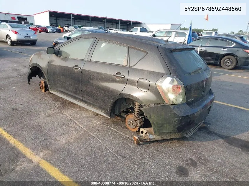 5Y2SP67869Z448660 2009 Pontiac Vibe