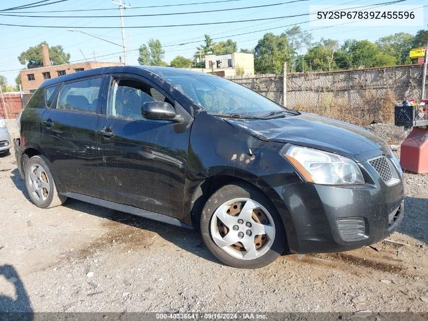 5Y2SP67839Z455596 2009 Pontiac Vibe