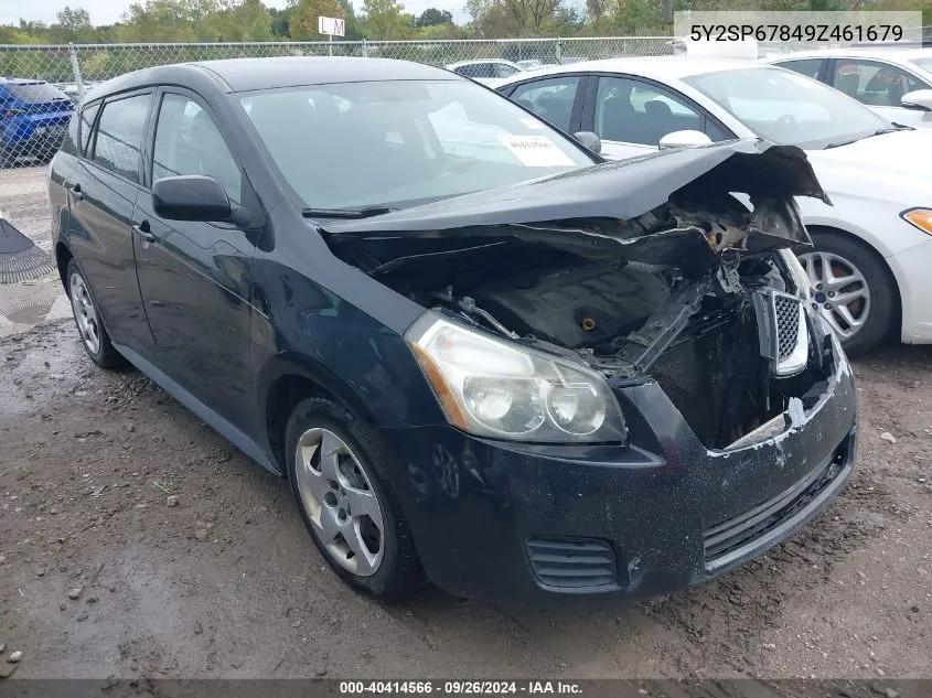 5Y2SP67849Z461679 2009 Pontiac Vibe