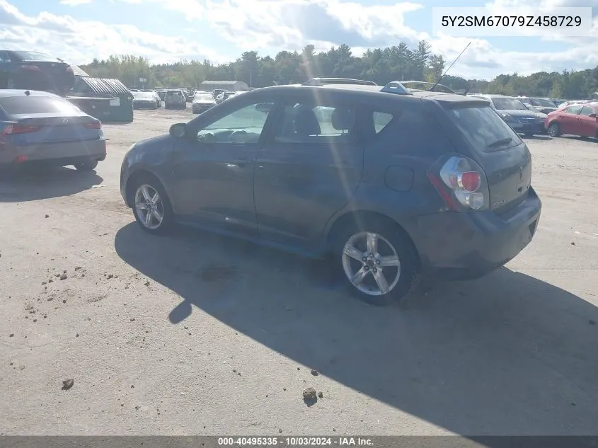 2009 Pontiac Vibe VIN: 5Y2SM67079Z458729 Lot: 40495335