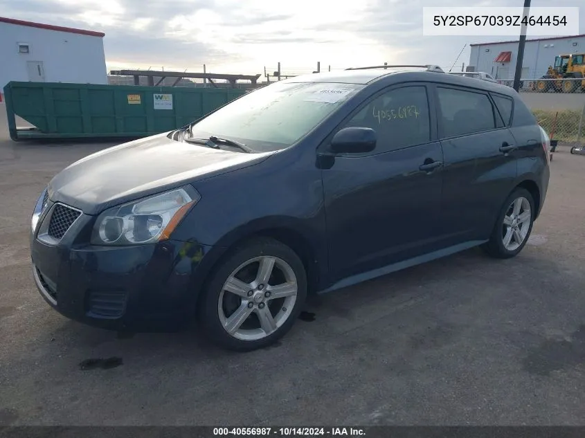 2009 Pontiac Vibe 1Sb VIN: 5Y2SP67039Z464454 Lot: 40556987