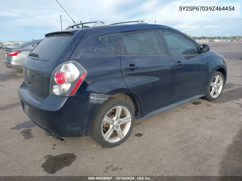 2009 Pontiac Vibe 1Sb VIN: 5Y2SP67039Z464454 Lot: 40556987