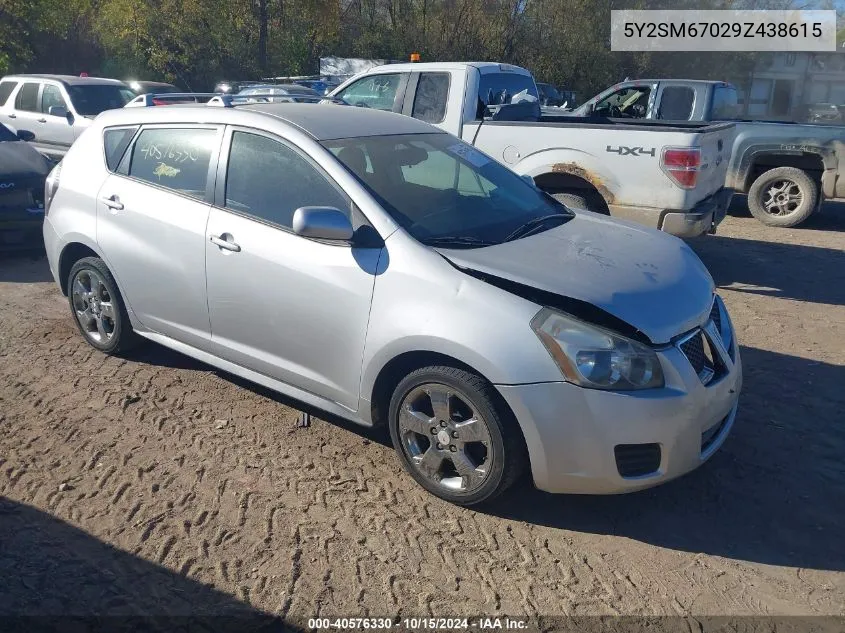 2009 Pontiac Vibe VIN: 5Y2SM67029Z438615 Lot: 40576330