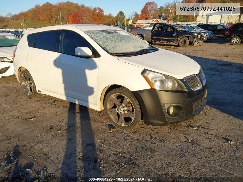 2009 Pontiac Vibe Gt VIN: 5Y2SR67079Z441026 Lot: 40684229