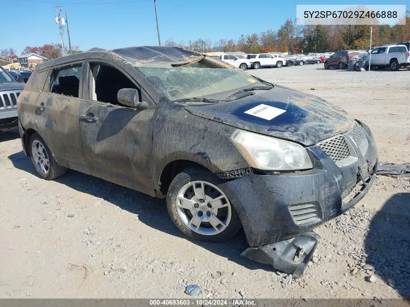 2009 Pontiac Vibe VIN: 5Y2SP67029Z466888 Lot: 40693603