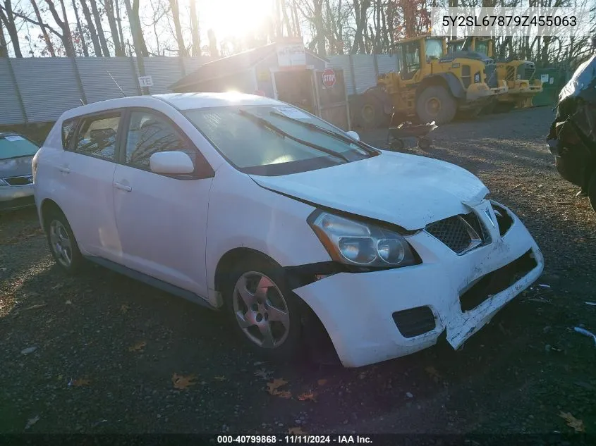 2009 Pontiac Vibe VIN: 5Y2SL67879Z455063 Lot: 40799868