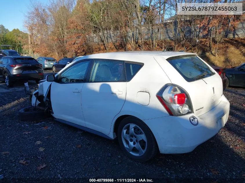 2009 Pontiac Vibe VIN: 5Y2SL67879Z455063 Lot: 40799868