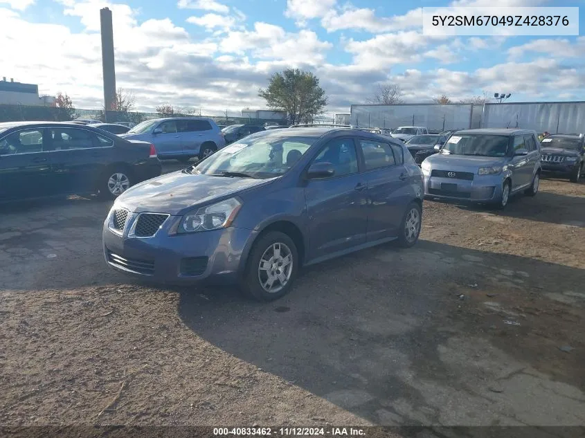 5Y2SM67049Z428376 2009 Pontiac Vibe