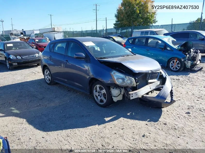 2010 Pontiac Vibe VIN: 5Y2SP6E89AZ407530 Lot: 40575159