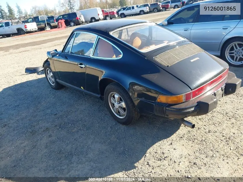 1976 Porsche 12E VIN: 9126001865 Lot: 40810169