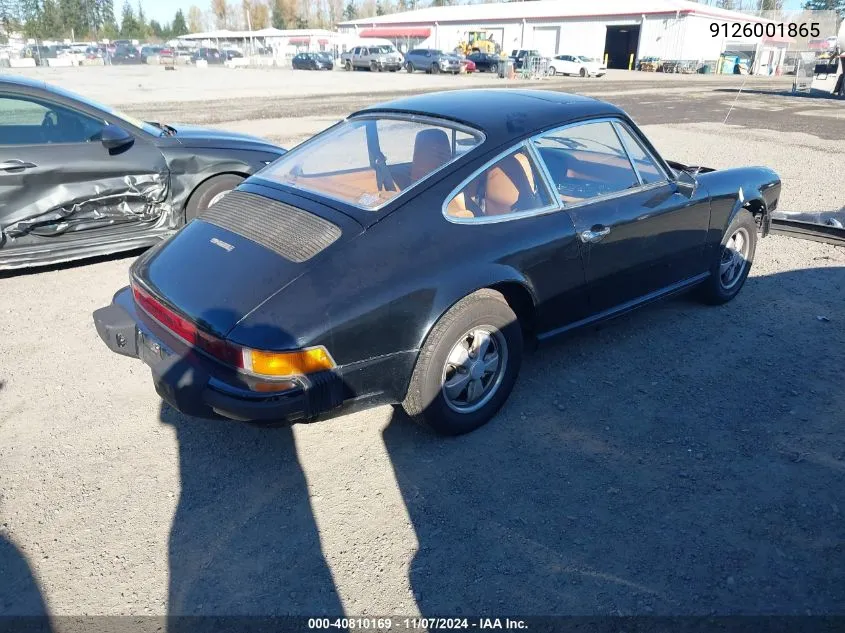 1976 Porsche 12E VIN: 9126001865 Lot: 40810169