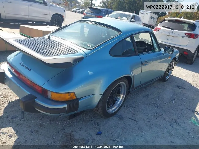 1987 Porsche 911 Carrera VIN: WP0ZZZ917HS101212 Lot: 40661313