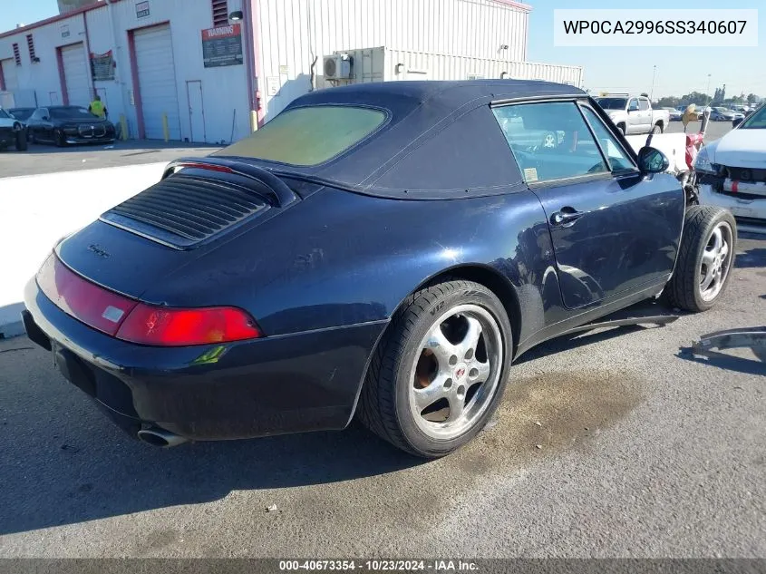 1995 Porsche 911 Carrera 2/Carrera 4 VIN: WP0CA2996SS340607 Lot: 40673354