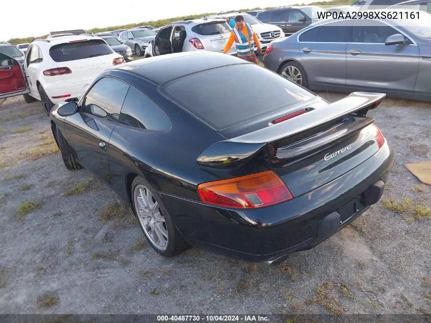 1999 Porsche 911 Carrera/Carrera 4/Carrera Tiptronic VIN: WP0AA2998XS621161 Lot: 40487730