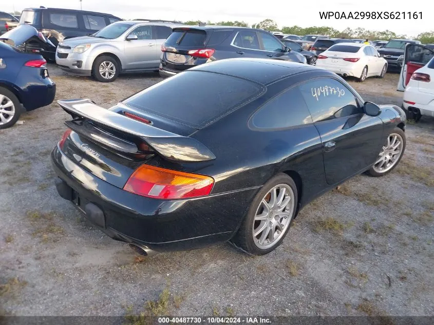 1999 Porsche 911 Carrera/Carrera 4/Carrera Tiptronic VIN: WP0AA2998XS621161 Lot: 40487730