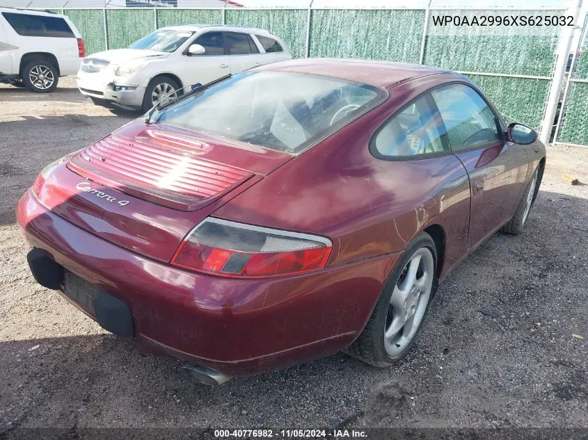 1999 Porsche 911 Carrera/Carrera 4/Carrera Tiptronic VIN: WP0AA2996XS625032 Lot: 40776982