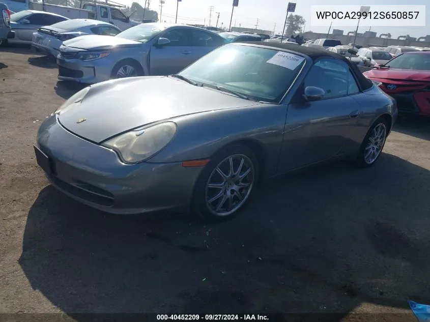 WP0CA29912S650857 2002 Porsche 911 Carrera/Carrera 4