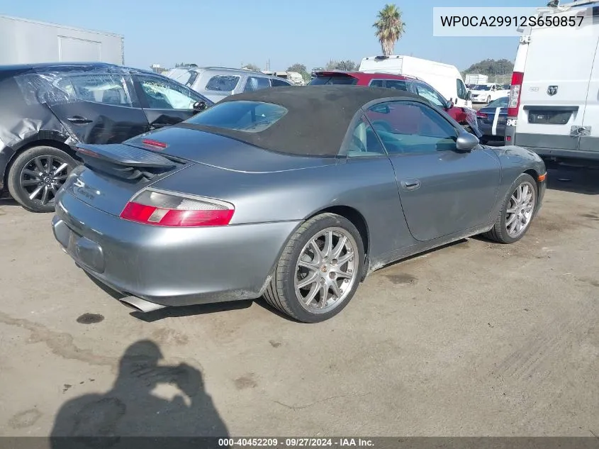 WP0CA29912S650857 2002 Porsche 911 Carrera/Carrera 4