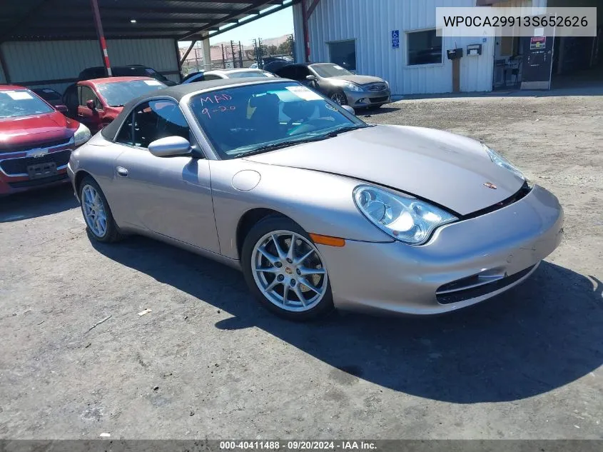 WP0CA29913S652626 2003 Porsche 911 Carrera/Carrera 4/Carrera 4 (M6)