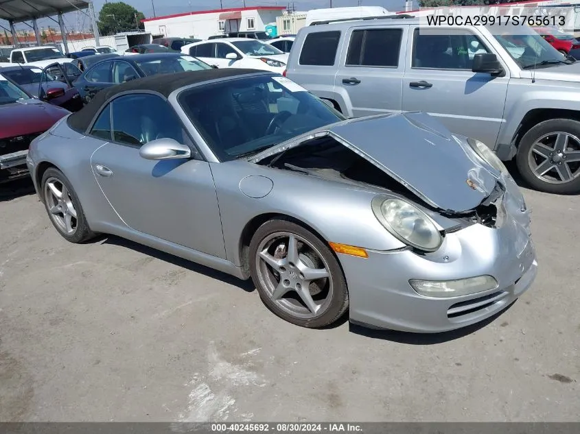 WP0CA29917S765613 2007 Porsche 911 Carrera/Carrera 4