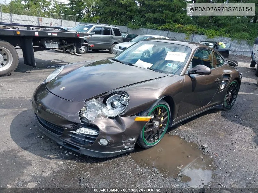 WP0AD2A97BS766154 2011 Porsche 911 Turbo