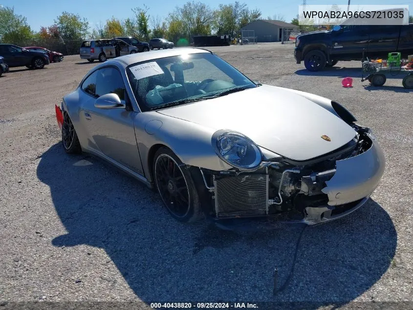 WP0AB2A96CS721035 2012 Porsche 911 Carrera 4 Gts