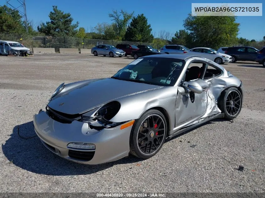 WP0AB2A96CS721035 2012 Porsche 911 Carrera 4 Gts