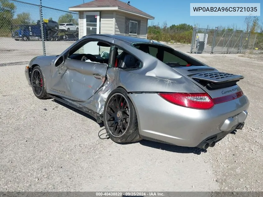 WP0AB2A96CS721035 2012 Porsche 911 Carrera 4 Gts