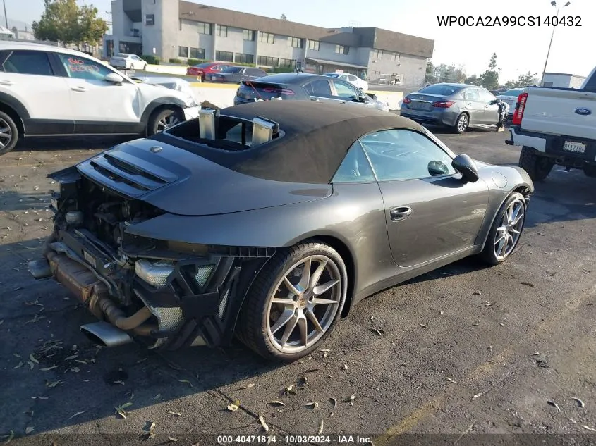 WP0CA2A99CS140432 2012 Porsche 911 Carrera