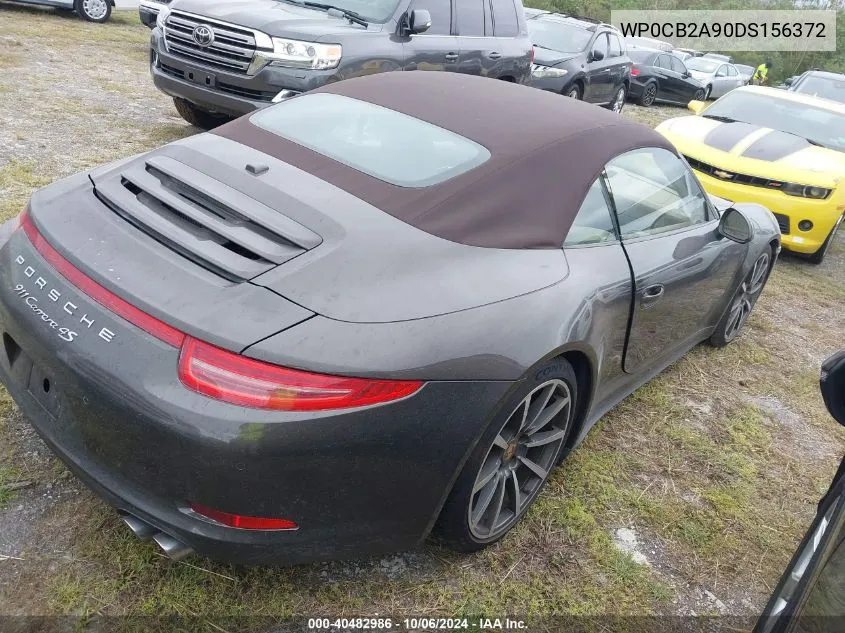 WP0CB2A90DS156372 2013 Porsche 911 Carrera S