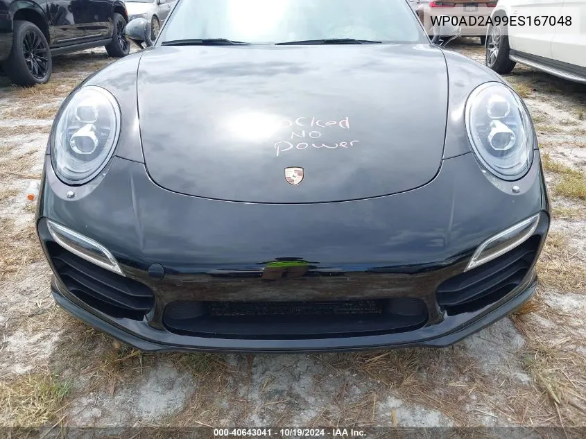 WP0AD2A99ES167048 2014 Porsche 911 Turbo S