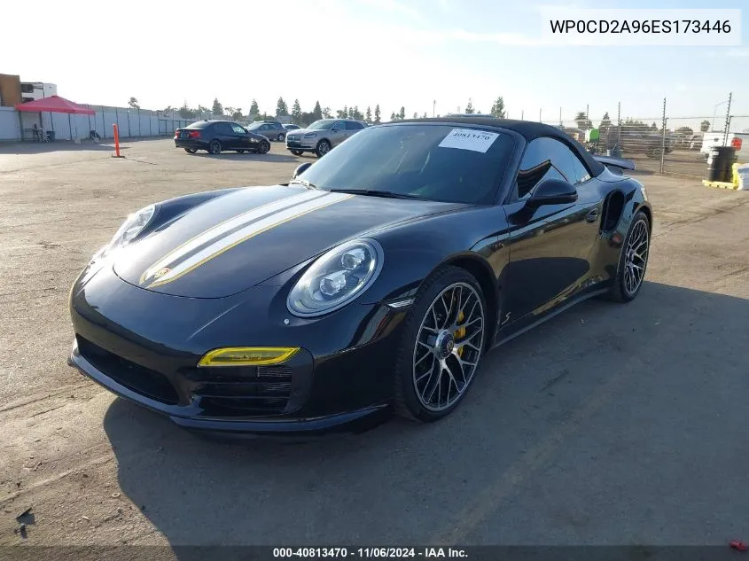 2014 Porsche 911 Turbo/Turbo S VIN: WP0CD2A96ES173446 Lot: 40813470