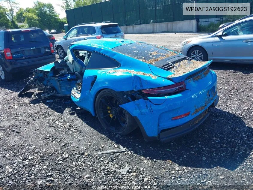 WP0AF2A93GS192623 2016 Porsche 911 R