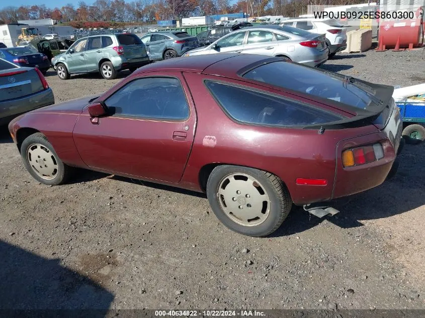 1984 Porsche 928 S VIN: WP0JB0925ES860300 Lot: 40634822